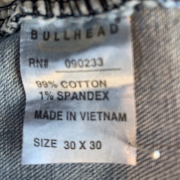 Bullhead Distressed Skinny Light Wash Jean W30/L30 - Picture 4 of 7